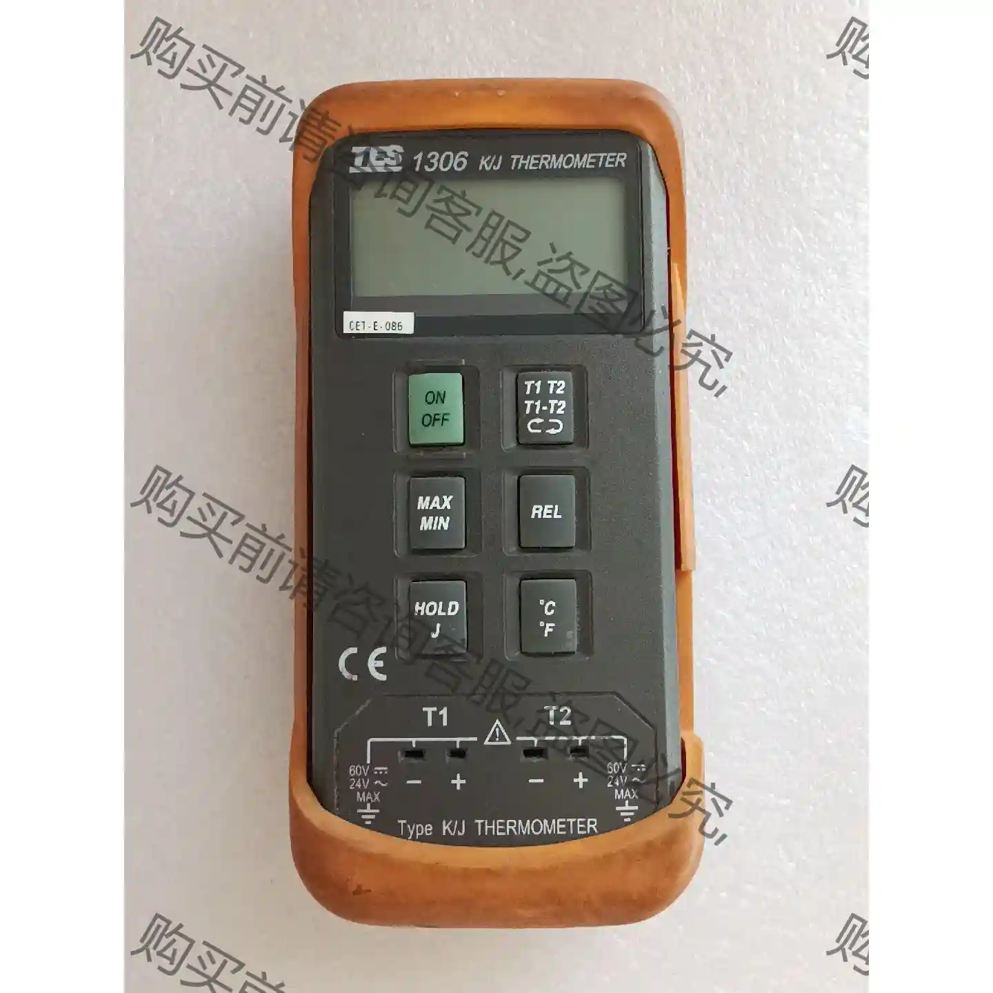 TES泰仕数字式测温仪，TES 1306。 议价再拍 拆机件