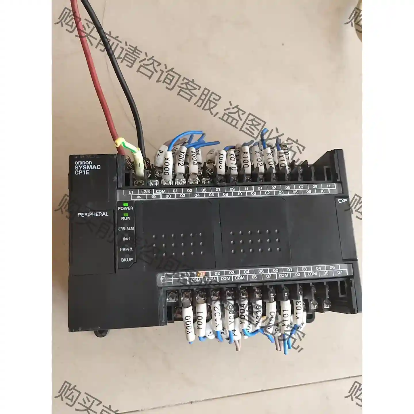 欧姆longPLC，CP1E-E4ODR-A，二手拆机，成色实图， 议价再拍 拆