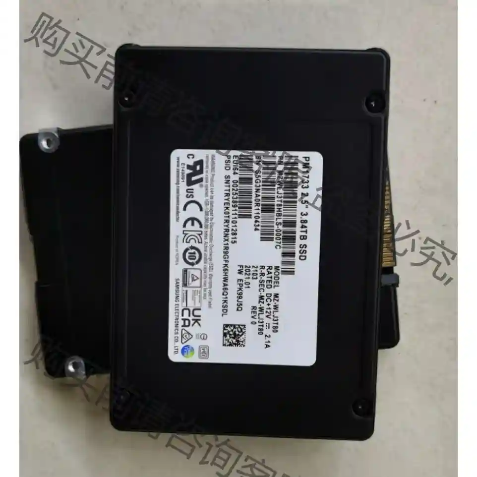 【收】PM1733/PM9A3 3.84T 1.92t 7 议价再拍 拆机件