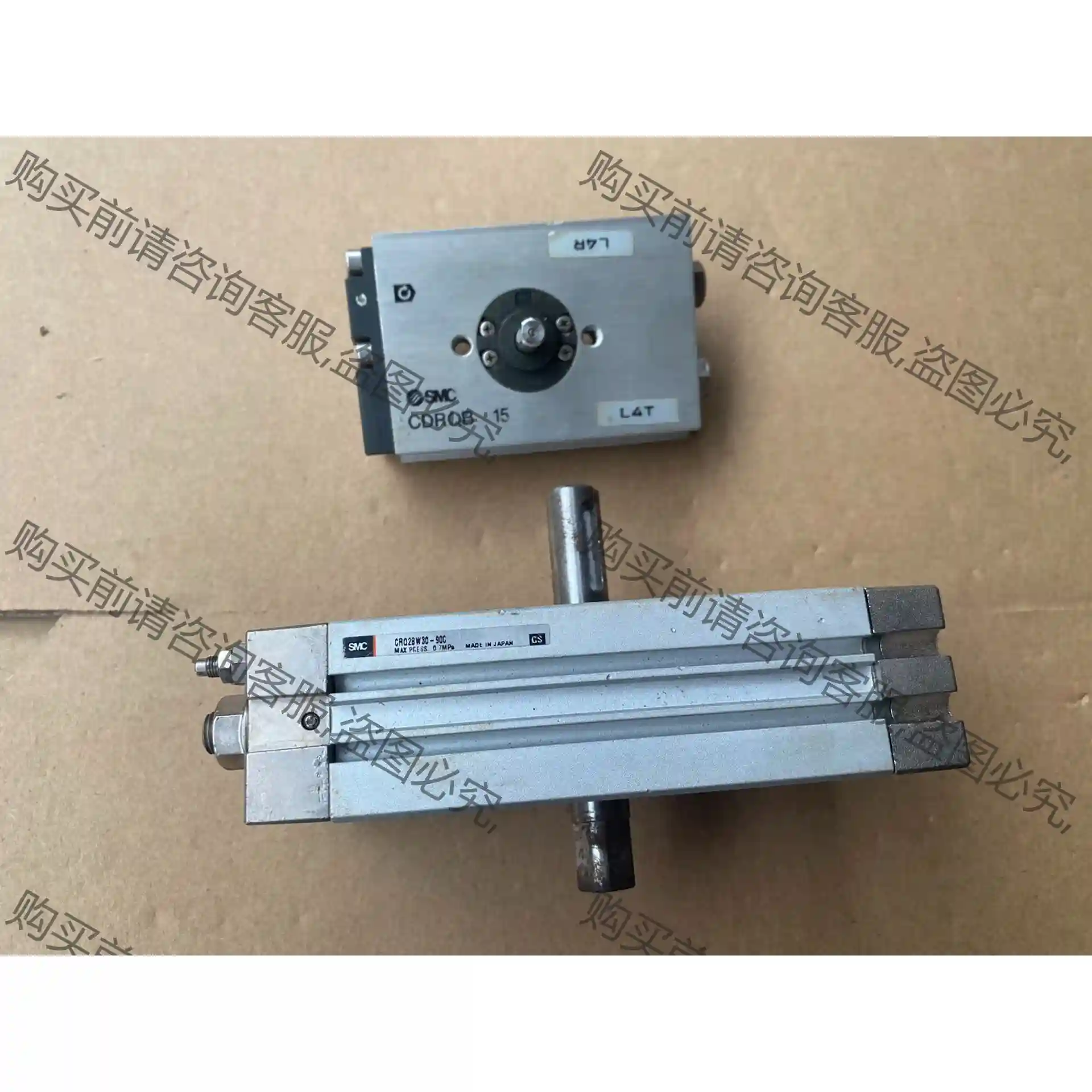 SM摆台气缸CDRQB 15 CRQ2BW30-90C 议价再拍 拆机件