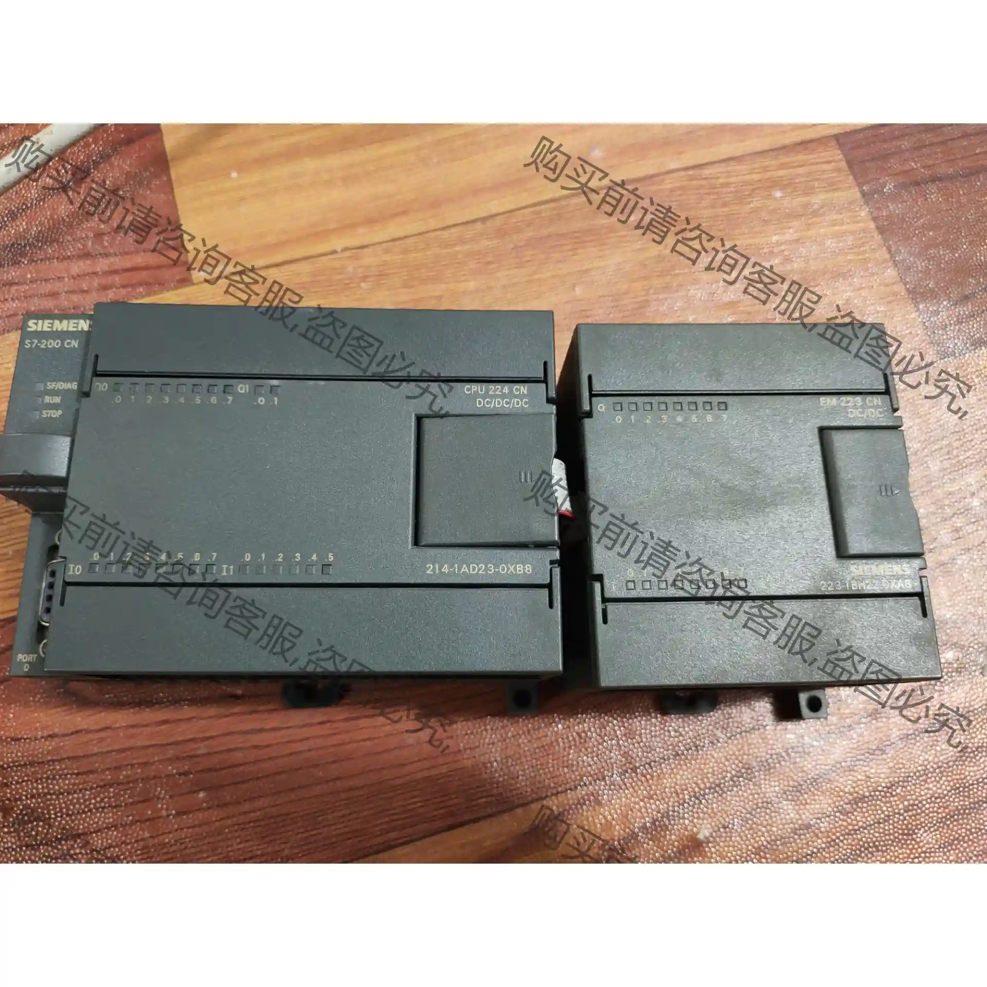 西门ziPLC 214-1AD23-0XB8 223-1BH2 议价再拍 拆机件