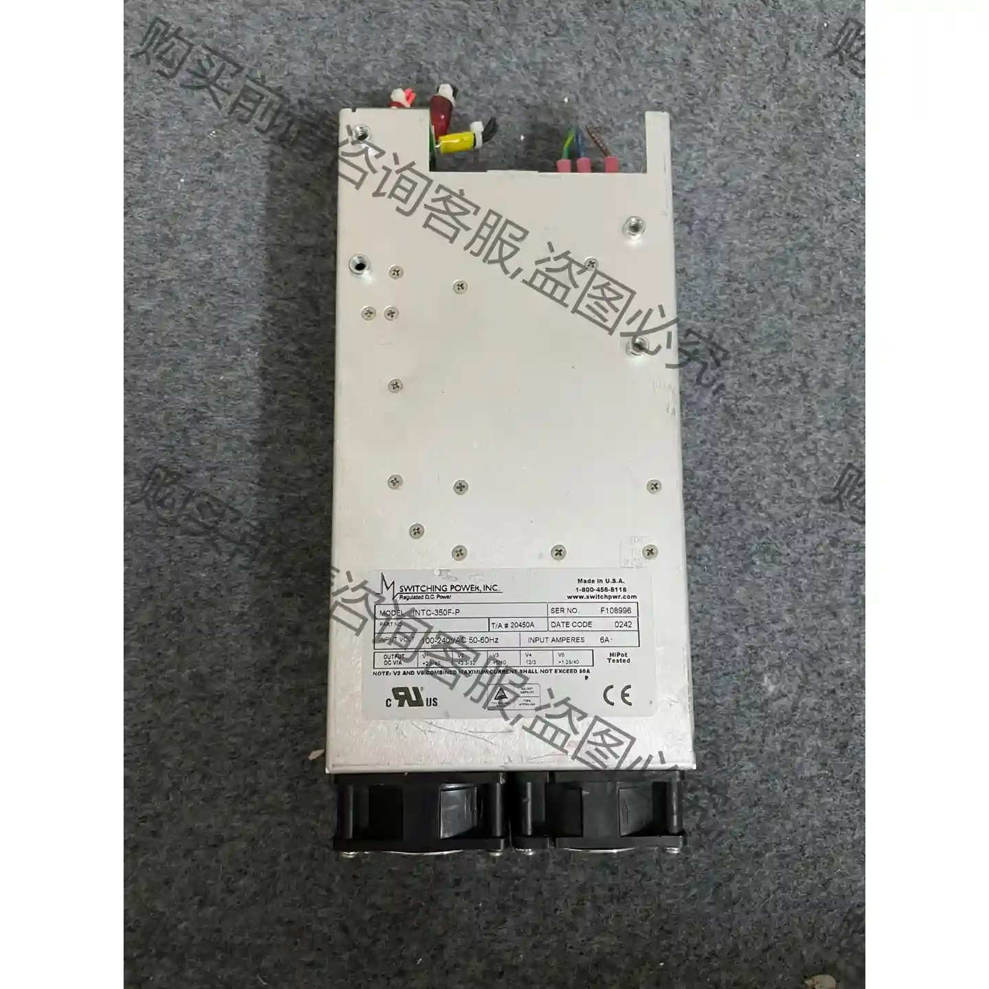 SWITCHING POWER,INC INTC-350F 议价再拍 拆机件