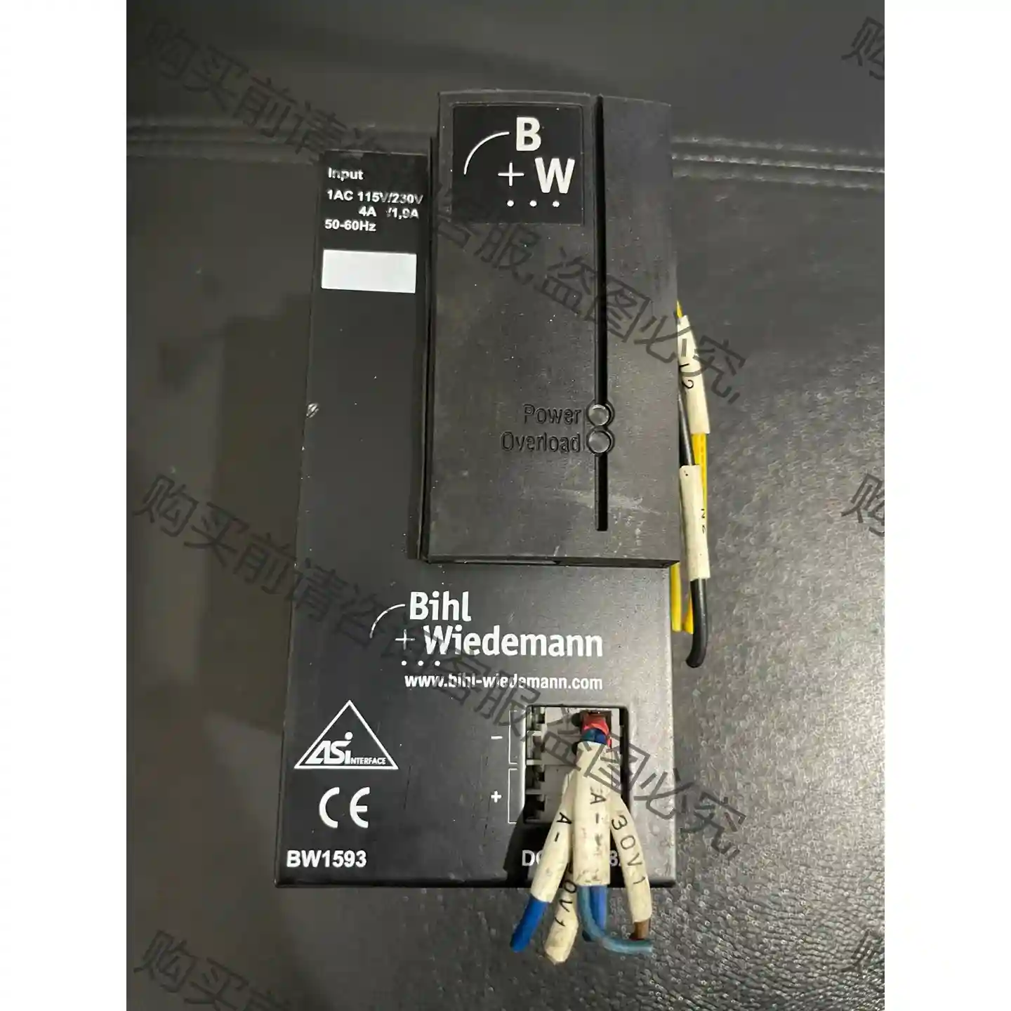 Bihl+Wiedemann BW1593 正品拆机件B 议价再拍 拆机件