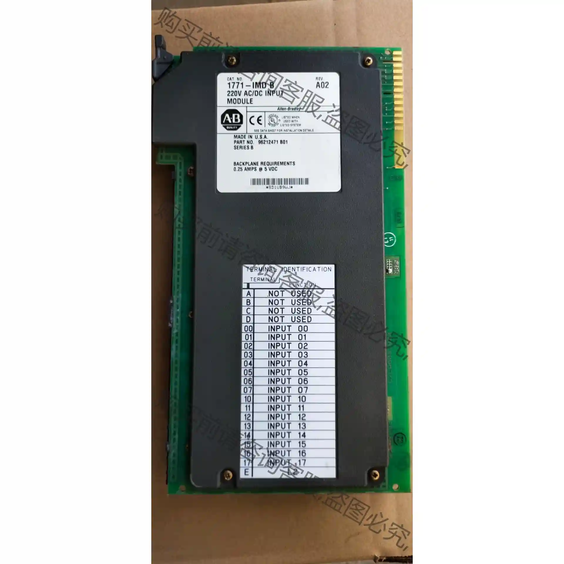 1771-IMD B AB罗克韦er模块1771-0MD 议价再拍 拆机件
