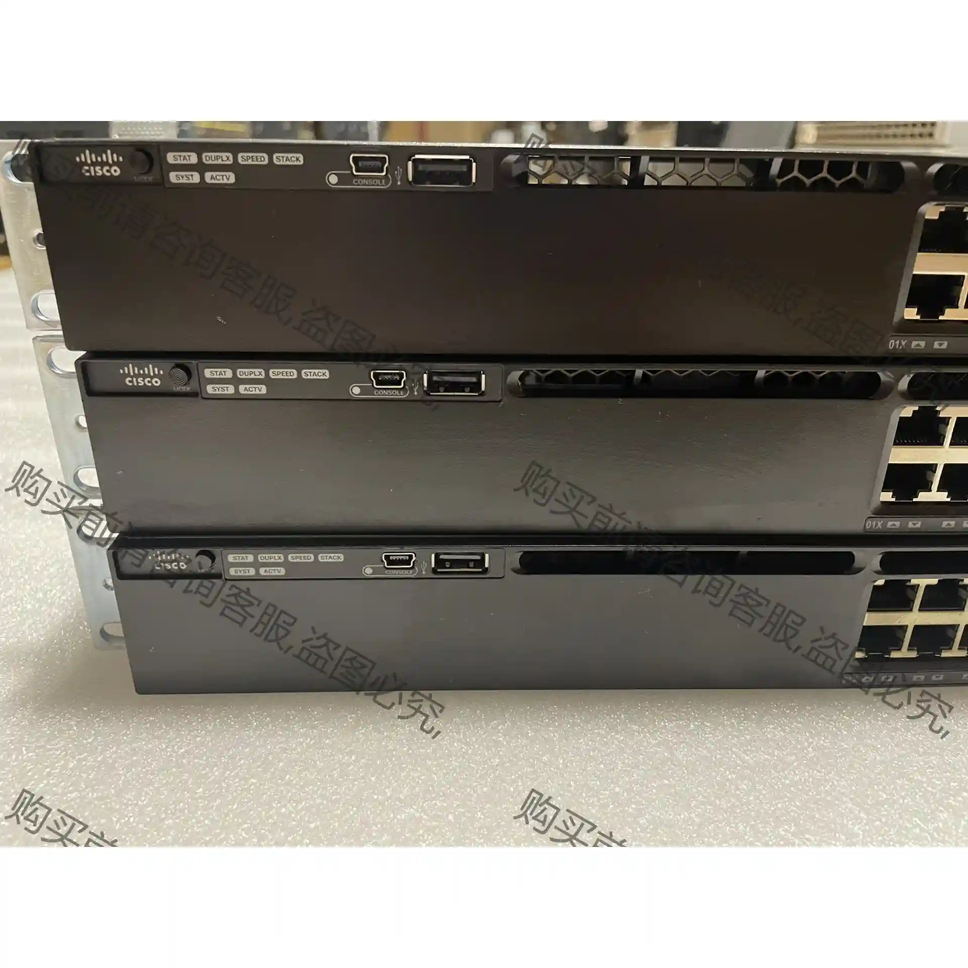 思科cisco WS-C3650-24TS-S 3650-2 议价再拍 拆机件
