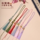 拉圈穗手把件挂绳 配件汽车挂件玉石圆珠流苏DIY手工材料多彩穗子