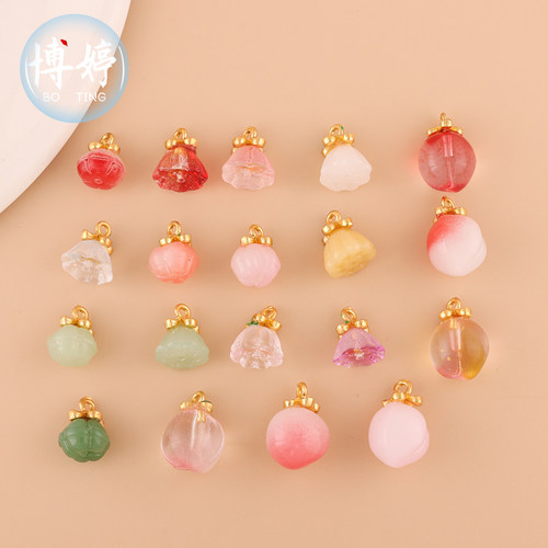 博婷合金琉璃玻璃串珠吊坠饰品