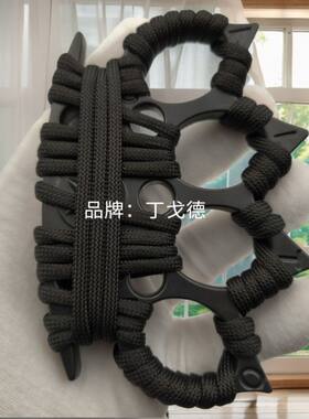 指虎拳套指环打架具戒指手指虎合法拳刺手刺武器铁拳头虎齿指环套