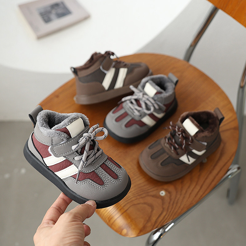 小童加绒棉鞋1-6岁男女宝宝冬季新防滑保暖德训鞋休闲板鞋魔术贴,童鞋/婴儿鞋/亲子鞋,棉鞋,淘宝优惠券,粉丝福利购,淘宝优惠卷