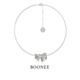BOONEE半糖系列镶钻大号蝴蝶结项链小众设计轻奢高级感颈链锁骨链