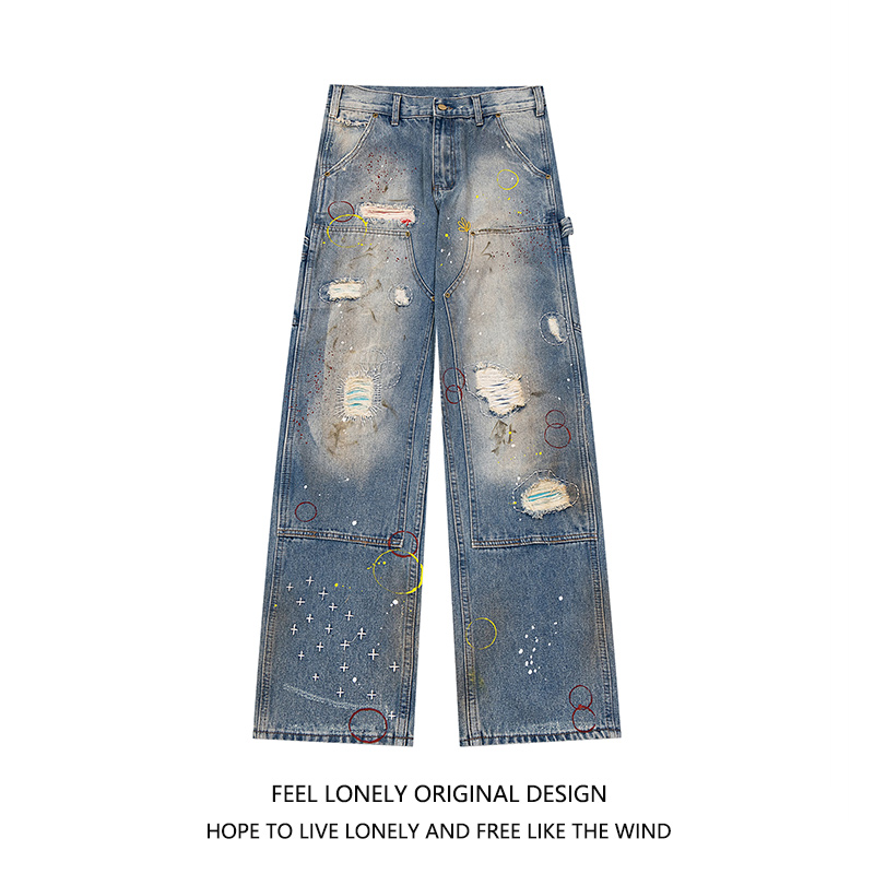 春秋新品潮牌休闲长裤