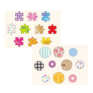 福利价 日本mind wave favorite seal贴纸包手帐相册装饰素材数字复古邮戳拼图动物暗黑系贴纸