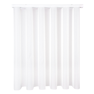 世典高端升级梦幻帘客厅阳台办公隔断电动智能语音竖百叶窗帘定制