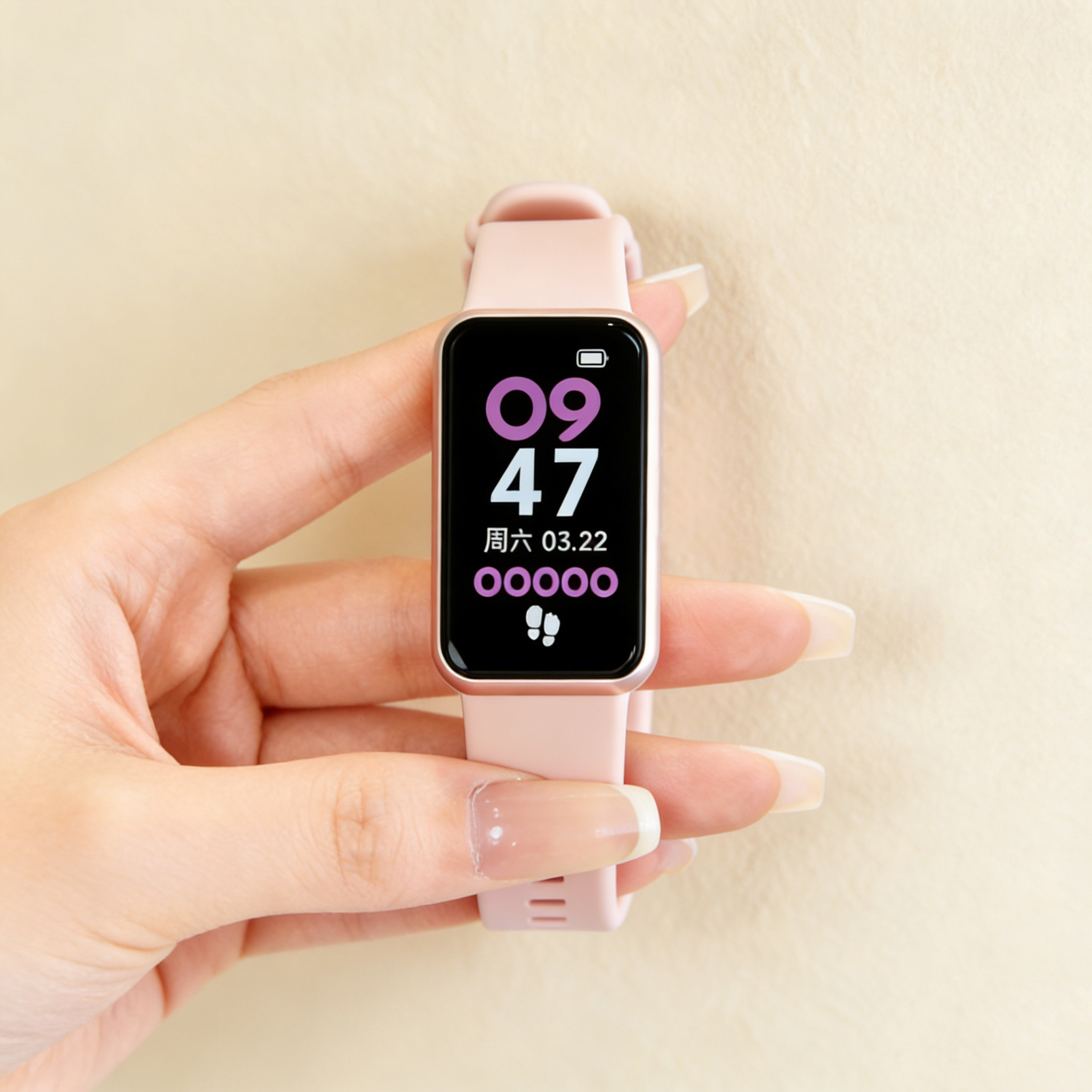 震动闹钟手环无声宿舍强力振动式手表初高中学生专用叫醒起床神器