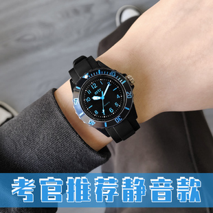 儿童手表男款初中学生防水男生男孩男童只看时间考试专用指针夜光