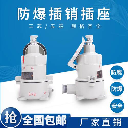 新款新黎明科技AC16 32防爆插销220/380V直插斜插CT6粉尘包邮 - 封面