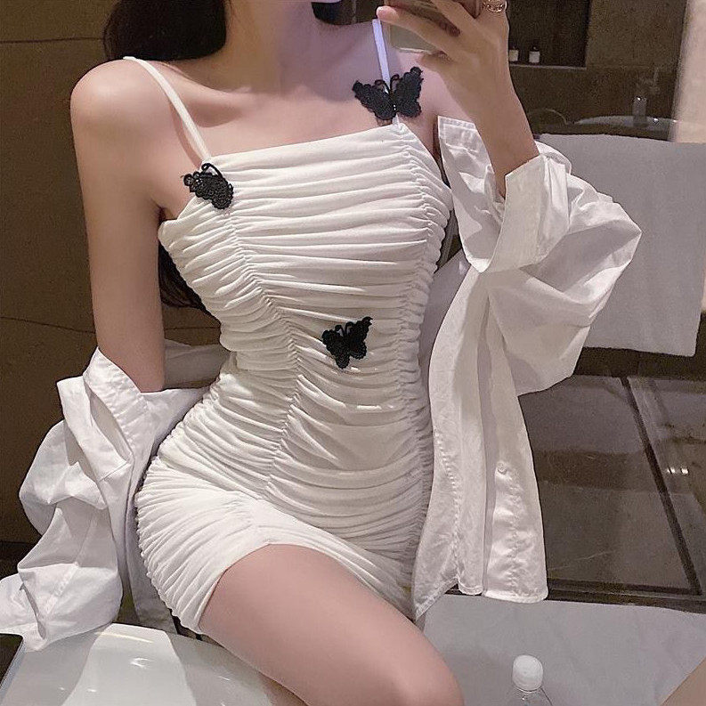 吊带短裙性感外穿夏季新