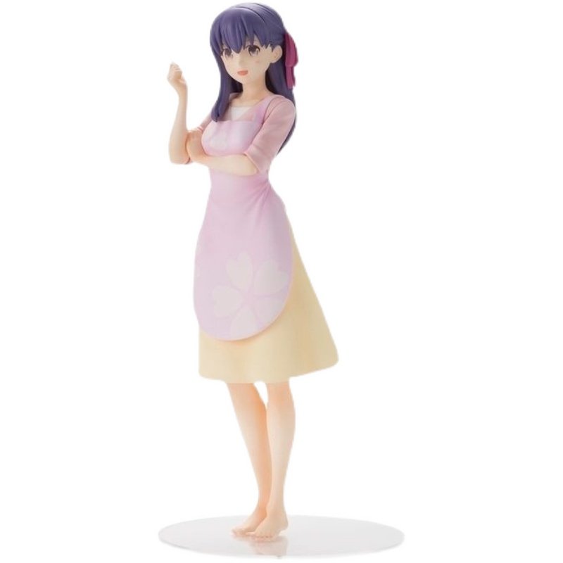 正版sega日本世嘉景品fate系列fgo卫宫家的饭围裙厨娘间桐樱手办