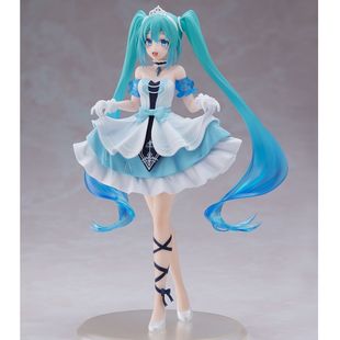 日本正版TAITO初音未来辛德瑞拉灰姑娘MIKU景品手办虚拟歌姬葱娘