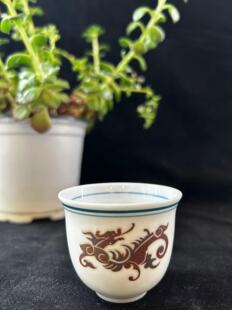 日本回流瓷器陶瓷中式明代时期茶杯水杯杯子套具家用