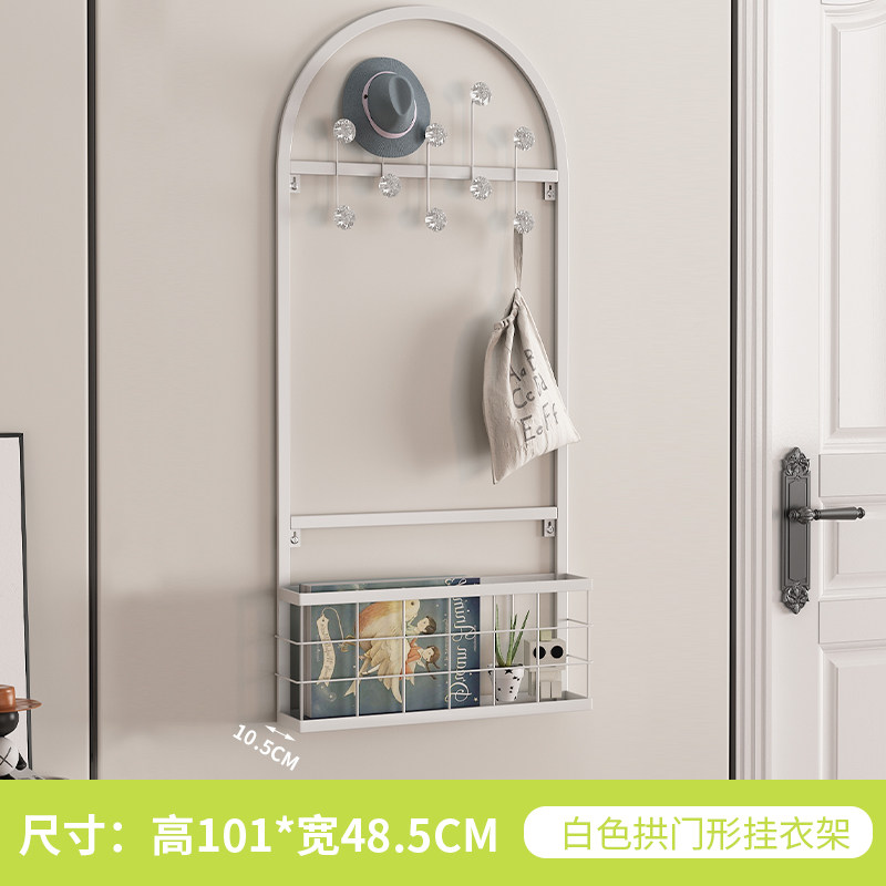 泽帅门后衣帽架结实不掉落