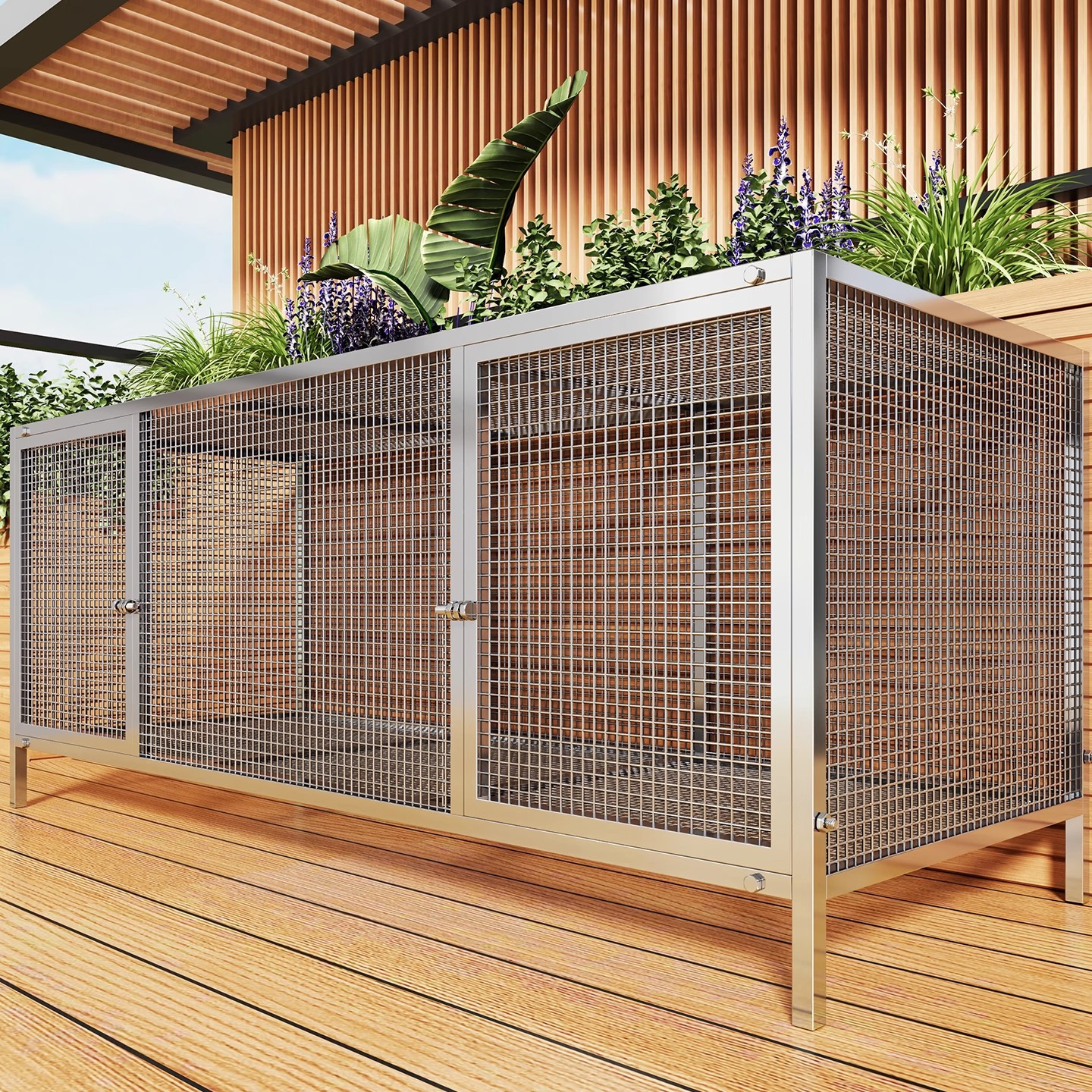 室外养鸡笼加粗特大号加厚铁防锈防黄鼠狼防老鼠新款大型阳