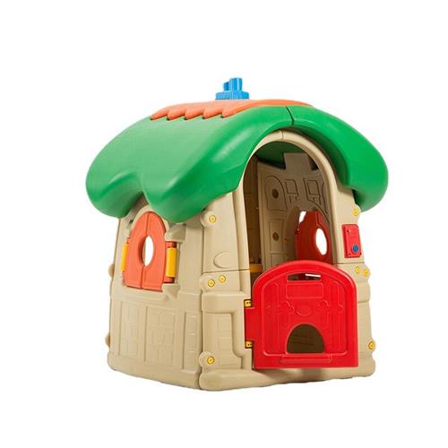 带发声门铃蘑菇小屋儿童游戏屋室内幼儿园塑料小房子户外玩具卡通