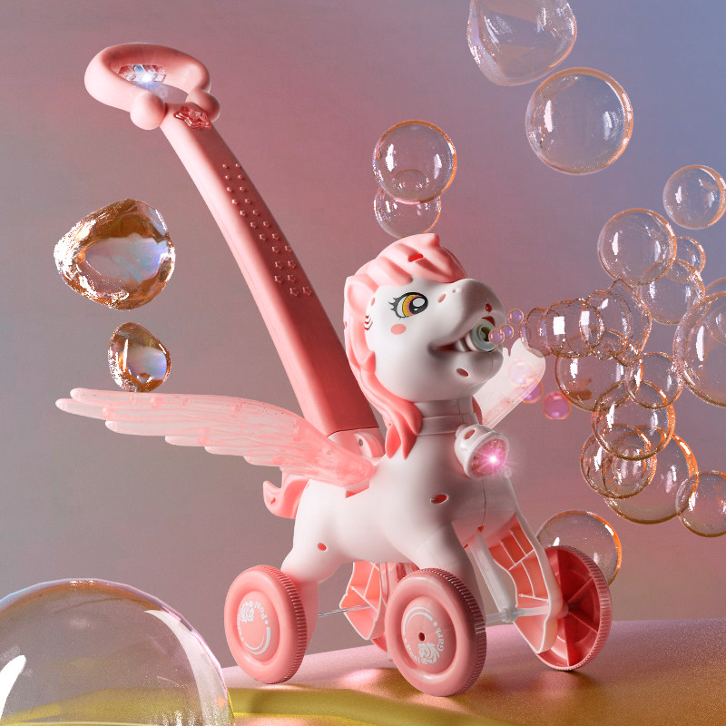 小飞马泡泡机手推车玩具女孩学步推车小孩1一3婴儿一岁宝宝玩具车,玩具/童车/益智/积木/模型,泡泡机/吹泡泡类玩具,淘宝优惠券,粉丝福利购,淘宝优惠卷