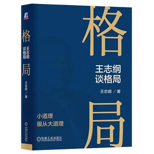 正版 王志纲谈格局 机械工业出版社 王志纲 著