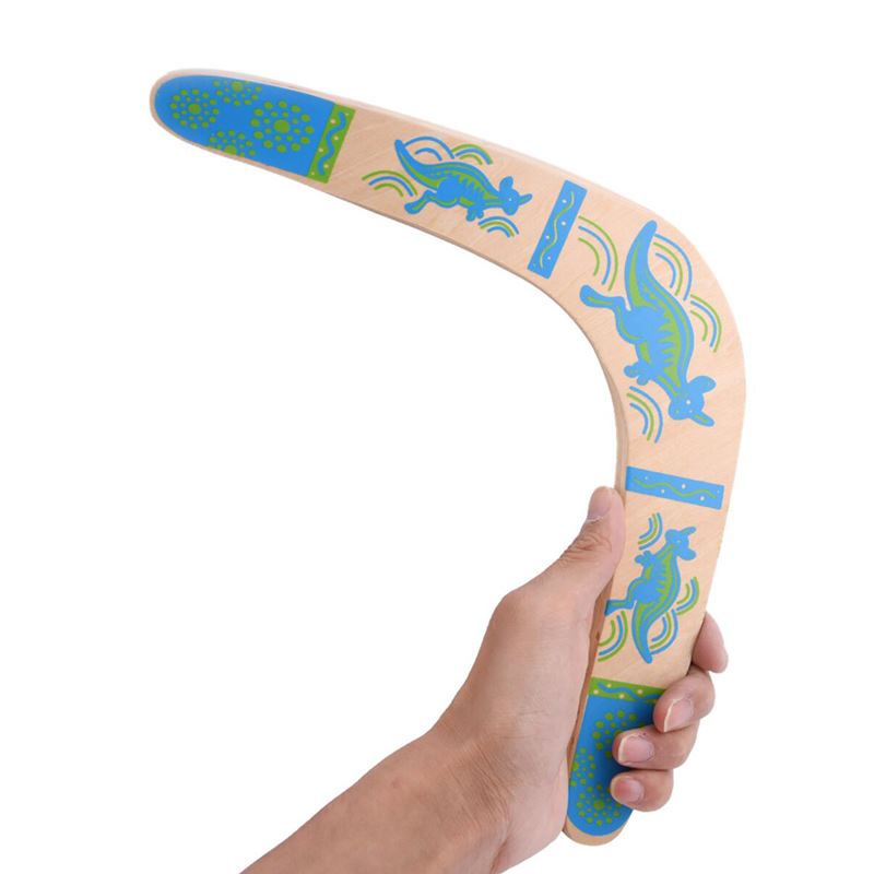 New Kangaroo Throwback V Shaped Boomerang Flying Disc Throw