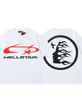 欧美小众潮牌字母印花短袖T恤男女宽松纯棉情侣街头风INS简约半袖