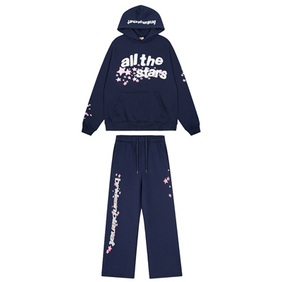 brokenplanet美式嘻哈风allthestars满天星卫衣加绒套装男女秋冬