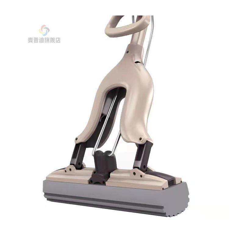 拖把海绵头对折式免手洗家用一拖净胶棉懒人挤水托把地拖,家庭/个人清洁工具,胶棉拖把,淘宝优惠券,粉丝福利购,淘宝优惠卷