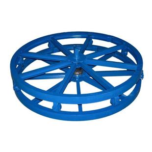 刹车款放线盘圆盘皮线光缆钢绞线钢丝绳电缆槽钢加重放线架