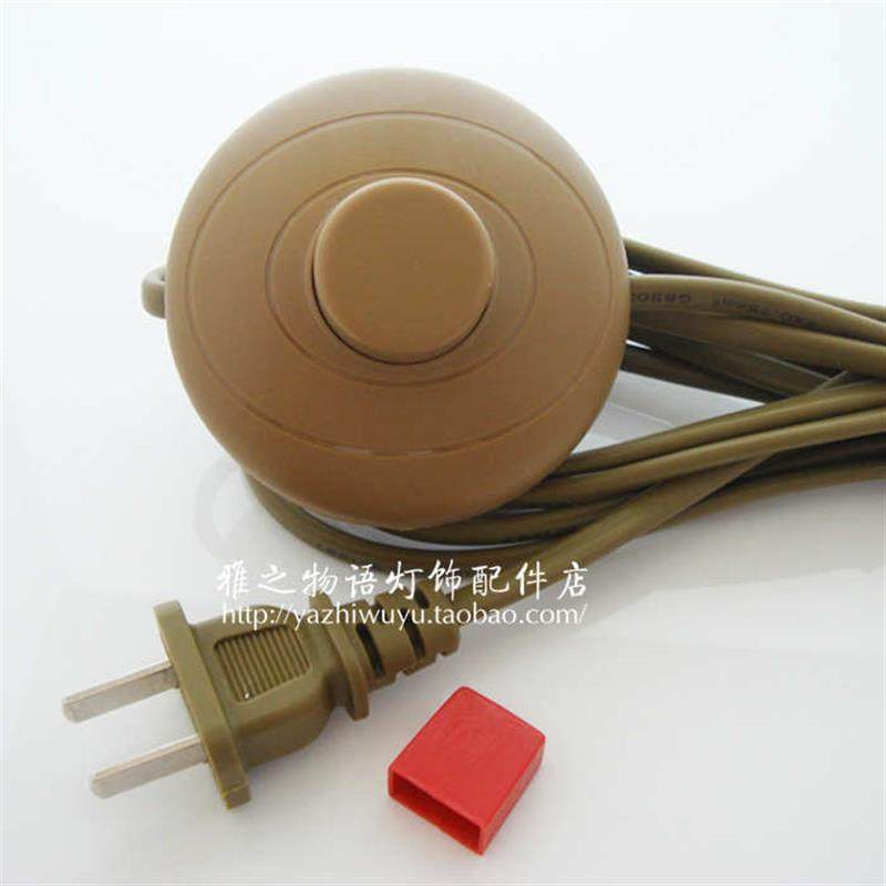 台灯开关线/落地灯开关线/脚踩脚踏开关线古铜3.6,家装灯饰光源,灯具配件,淘宝优惠券,粉丝福利购,淘宝优惠卷