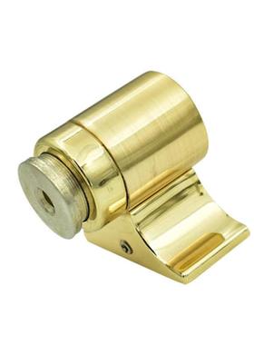 加高地吸锌合金防撞门挡房门磁碰卫生间门吸高脚强磁力打孔黑色