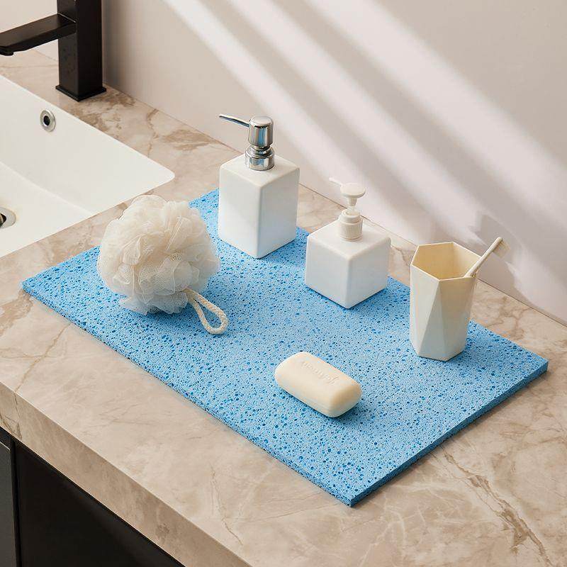 厨房台面吸水垫木浆棉餐具碗盘沥水垫卫生间洗漱台防溅水置物垫,家庭/个人清洁工具,地垫,淘宝优惠券,粉丝福利购,淘宝优惠卷