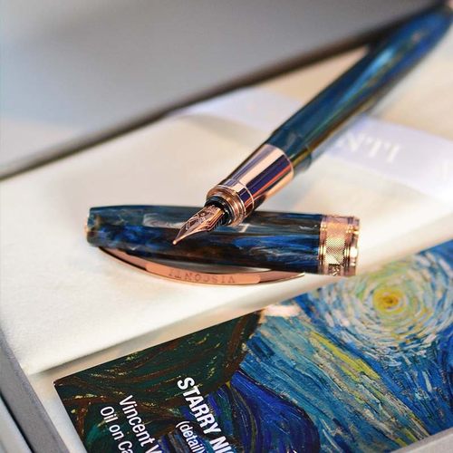 现货意大利斯康蒂梵高系列钢笔