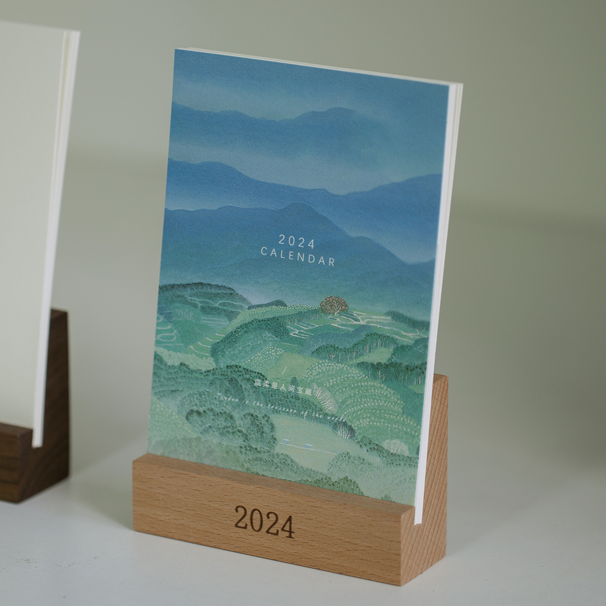 照片日历定制作品做成台历一本起