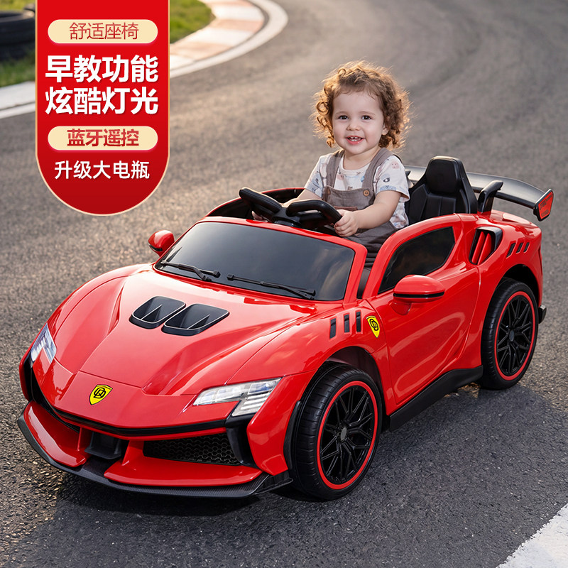 爆款推荐儿童电动车跑车