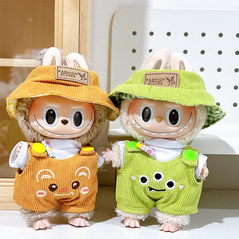 一二代拉布布衣服搪胶公仔穿