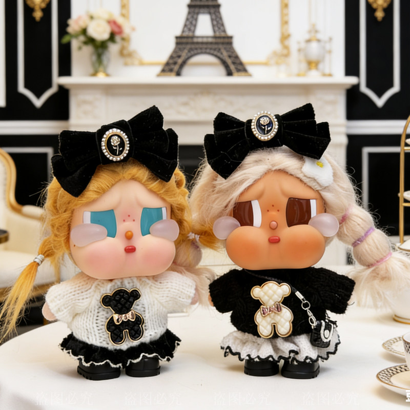 哭娃衣服crybaby vacation系列搪胶公仔娃衣小香风毛衣裙子套装,模玩/动漫/周边/娃圈三坑/桌游,潮玩娃衣,淘宝优惠券,粉丝福利购,淘宝优惠卷