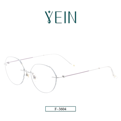 魅影女款时尚复古纯钛可配防蓝光