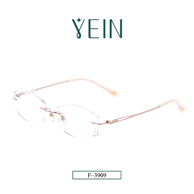 魅影女士时尚简约纯钛眼镜