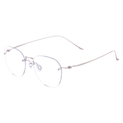 魅影女新中式纯钛无框