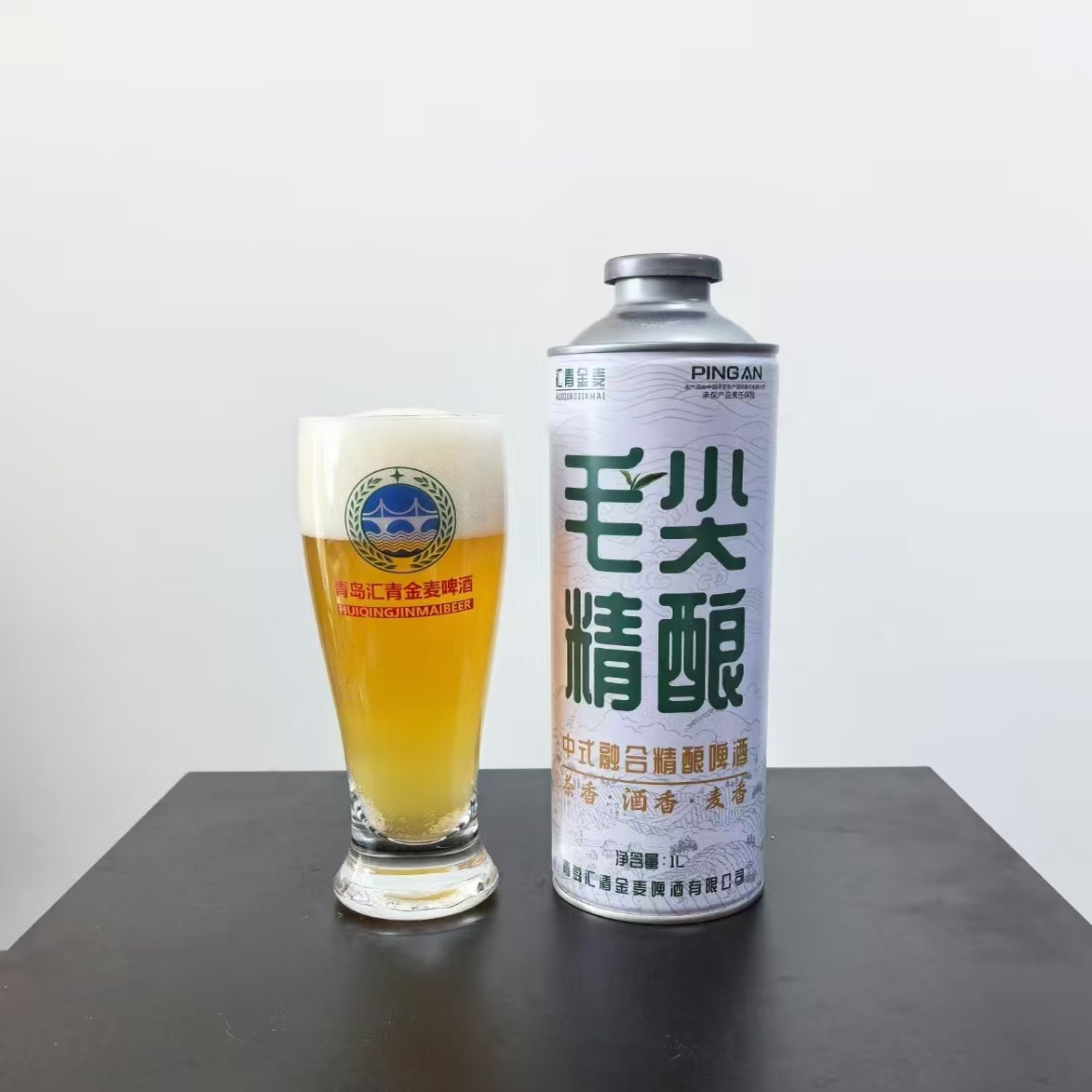 汇青金麦毛尖精酿12°P茶味原浆