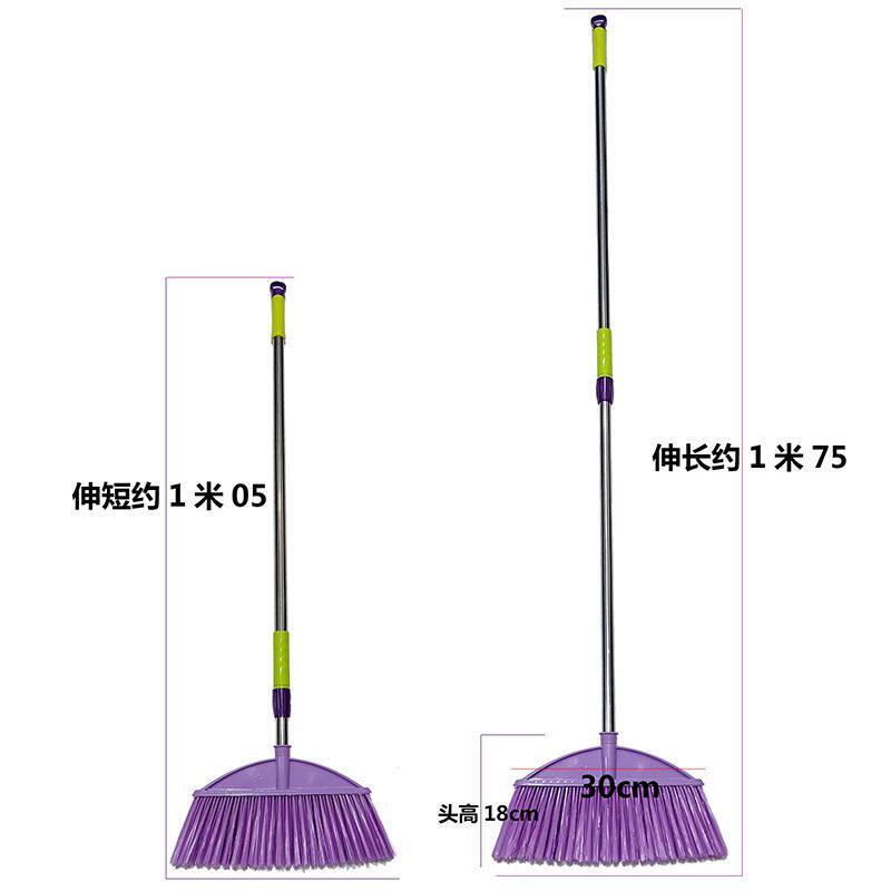 家用扫帚扫屋顶吊顶扫把可伸缩加长柄扫蜘蛛网刷扫长扫把扫把长杆