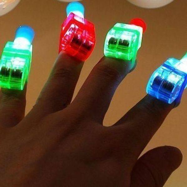 投影手指灯 卡通投影灯 手指灯投影灯 多款图案发光卡通戒指