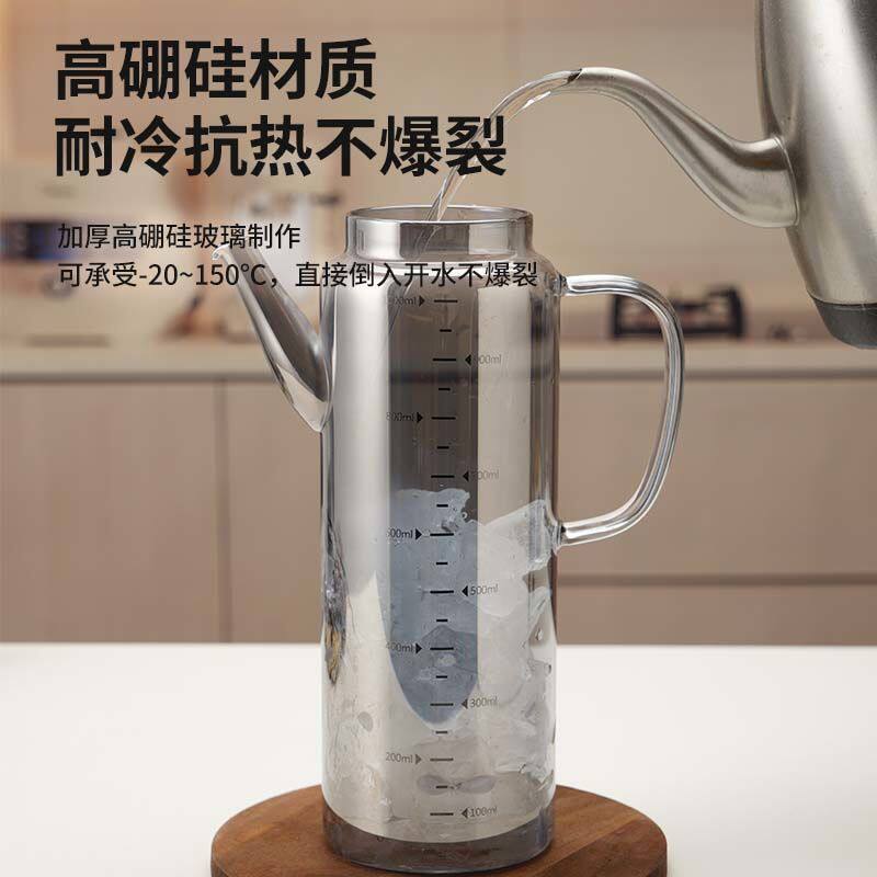 高硼硅玻璃油壶家用厨房食品级油瓶酱油醋调料罐防漏油大容量油壶