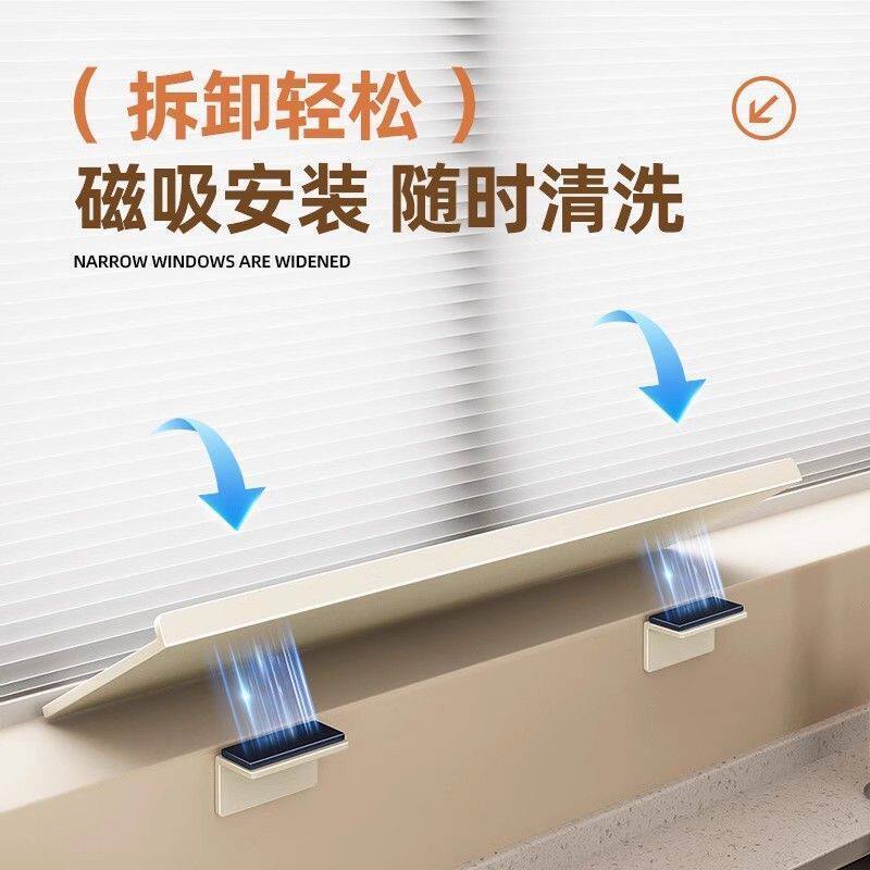 窗台延伸板厨房台面改造加宽延长板置物架收纳免打孔窗台转角延长
